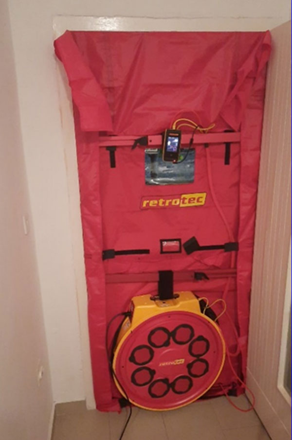 Ispitivanje stambenog prostora metodom Blower door test u Zadru